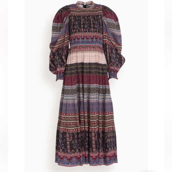 Sea - Brooke Border Smock Dress - Picture 5 of 8